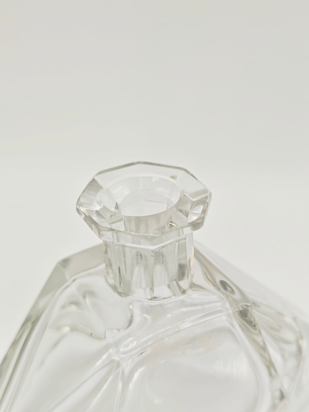 Sevizio da whisky o liquore Karl Palda Boemia cristallo vintage art decò