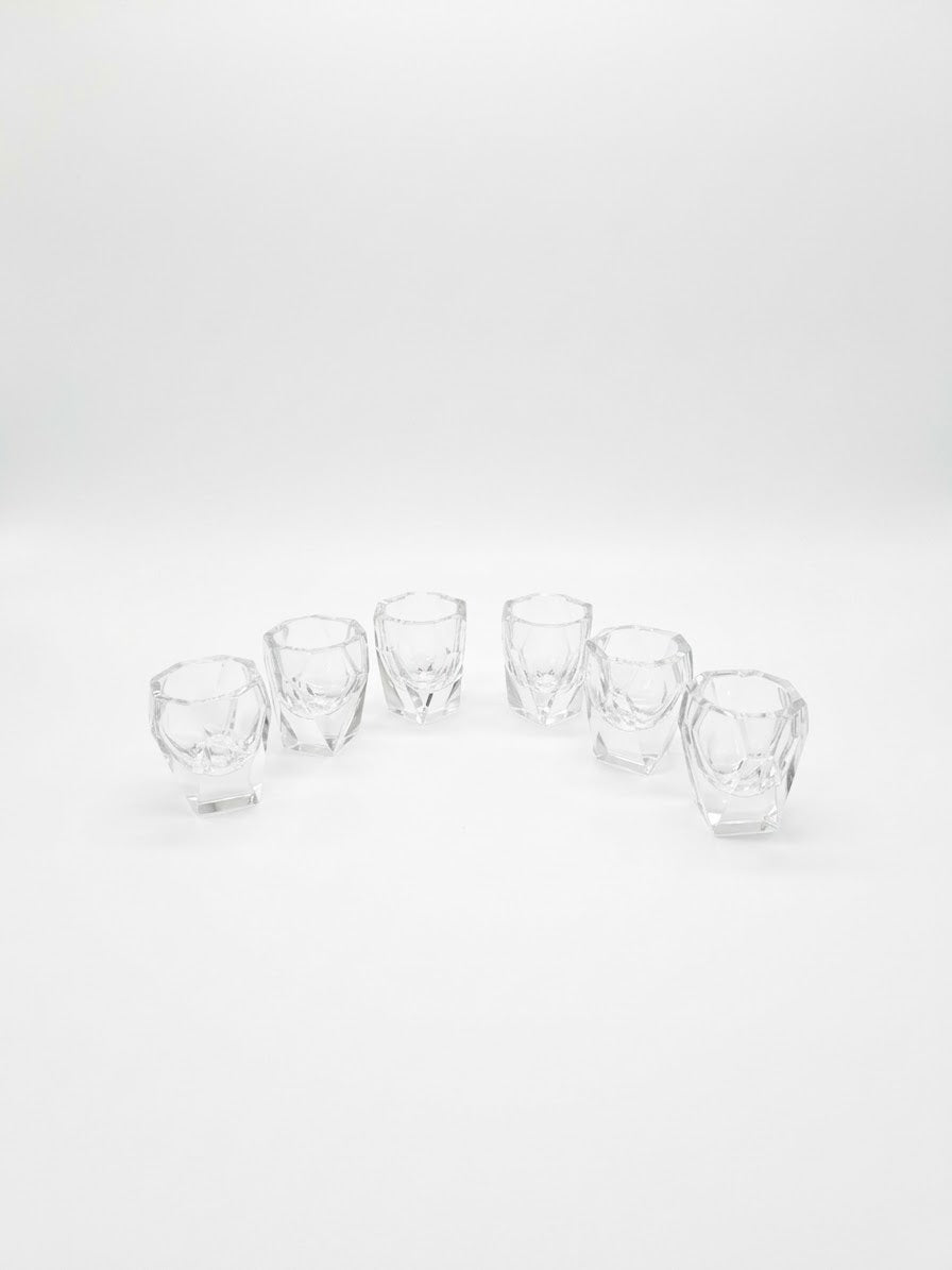 Sevizio da whisky o liquore Karl Palda Boemia cristallo vintage art decò
