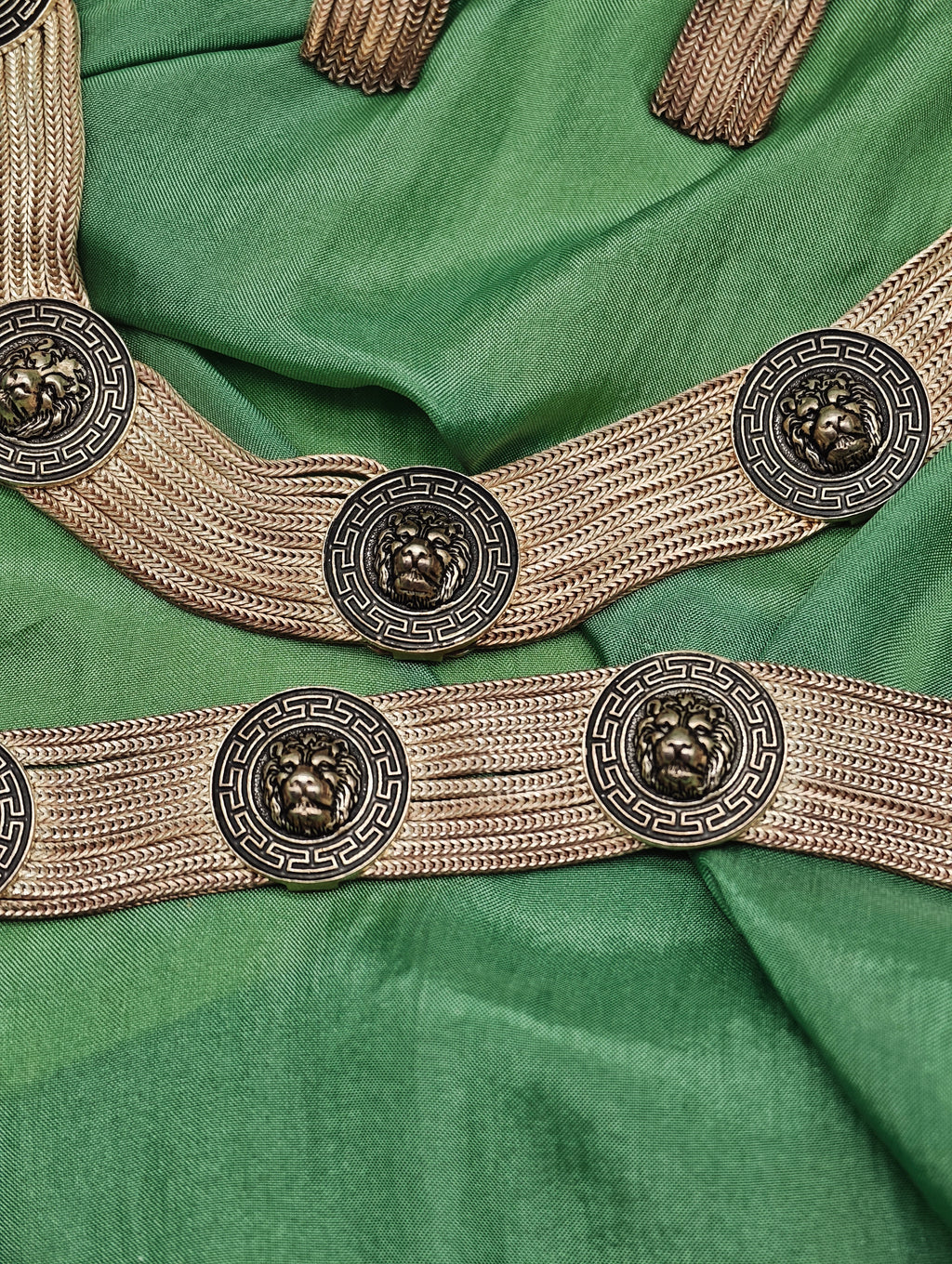 Parure argento 925 vintage Turchia motivi geometrici stile antica Grecia